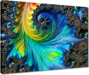 Vászonképek 40x30 Közeleg az absztrakt