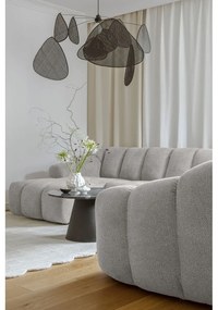 Világosszürke sarokkanapé (jobb oldali-U alakú) Shell – Miuform