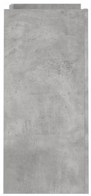 betonszürke szerelt fa tálalószekrény 73,5 x 35 x 75 cm