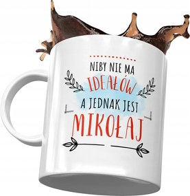 Bögre Mikulás Barát Ajándék Nyomtatott Fotóval