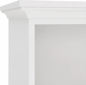 Polcos szekrény, fehér, PARIS 79864