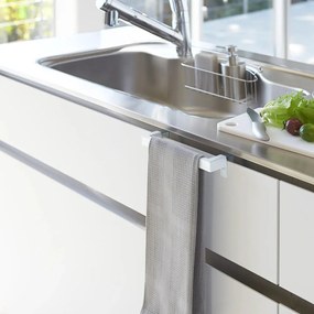 Fehér függő konyharuha tartó Tower – YAMAZAKI