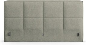 Zöld kárpitozott ágytámla 249x100 cm Darren – Micadoni