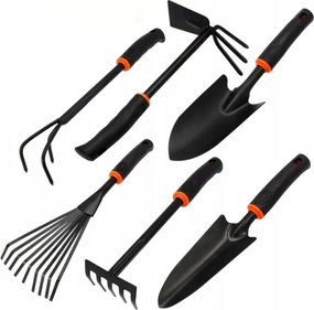 Kerti Szerszámok Készlet 2x Lapát 2x Gereblye Karom Ültető Kapa