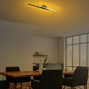 Umut 13296 fekete fém LED függőlámpa, 86 x 17 cm