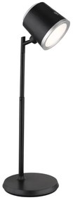 Globo 58454B - MEEYA LED érintős asztali lámpa, 6W, 3,7V, fekete