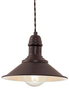 Eglo 49455 - Csillár zsinóron STOCKBURY 1xE27/60W/230V 49455