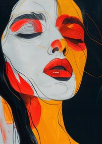 Poszter 29,7x42cm Kiömlött Elmélkedés