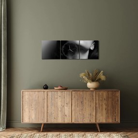 Kép - vörös rúzsos nő portréja (órával) (90x30 cm)
