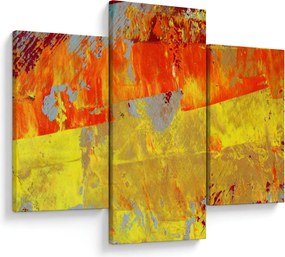 Absztrakció kép - festmény (90x60 cm)