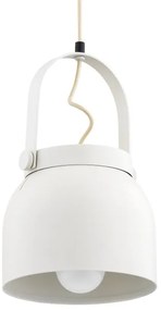 Argon 8280 - Csillár zsinóron LOGAN 1xE27/15W/230V á. 20 cm fehér