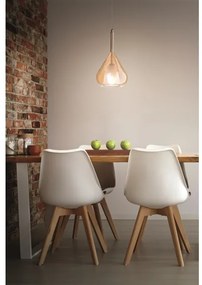 Fabas Luce 3481-40-125 - Csillár zsinóron LILA 1xE27/40W/230V arany