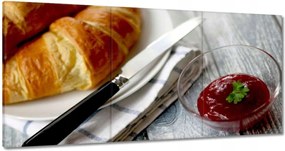 Vászonkép 180x90 Lekváros kifli