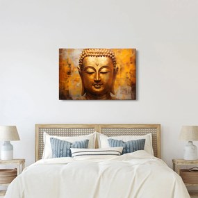 Kép - Buddha, olajfestmény (90x60 cm)