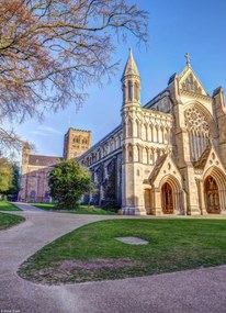 Poszter 20,5x28,4cm St Albance székesegyház, Assaf Frank