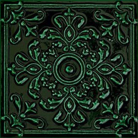 Tubadzin Tinta Green 14,8x14,8 Dekor
