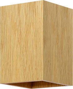 Fali lámpa Led Tölgy 10x15 CM Falra szerelhető Tükör a Lépcső felett