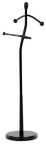 Szobainas fekete színben. Magasság 120 cm, tömör gumifa, súly 5 kg