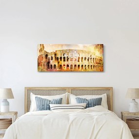 Kép - Digitális festészet, Colosseum, Róma, Olaszország (120x50 cm)