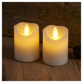 LED gyertya szett 2 db-os (magasság 6,5 cm) Sara Mini – Sirius