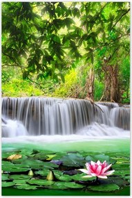 Poszterek 60x90 Vízesés Thaiföldön