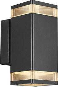 NORDLUX 45331003 ELM Modern Kültéri Fali Lámpa Fekete GU10 IP44