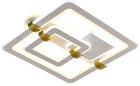 LED fényerőszabályozható mennyezeti lámpa LED/140W/230V 3000-6500K + távirányító