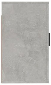 betonszürke fali TV-szekrény 40x34,5x60 cm