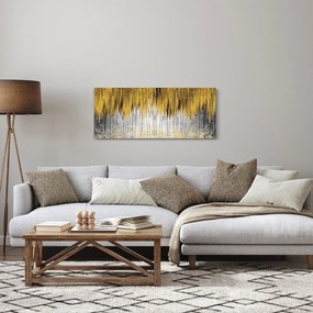 Kép - Arany vonalak (120x50 cm)