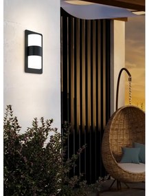 Eglo 98086 - Kültéri fali lámpa  CISTIERNA 2xE27/10W/230V IP44 antacit