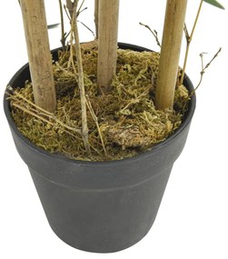 vidaXL zöld mű bambuszfa 500 levéllel 80 cm