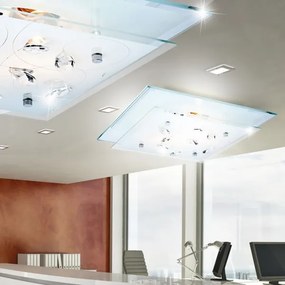 Globo 40408-2 - Mennyezeti lámpa JASMINA  2xE27ILLU/40W/230V