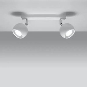 Sollux SL.0438 - Mennyezeti spotlámpa OCULARE 2xGU10/10W/230V