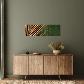 Kép levéllel (órával) (90x30 cm)