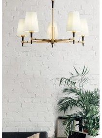 Maytoni H001CL-05BS - Felületre szerelhető csillár ZARAGOZA 5xE14/40W/230V