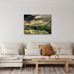Tó a ragyogó nappal képe (70x50 cm)