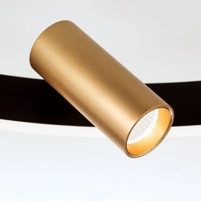 Orion DL 7-686/3-LED dimmelhető mennyezeti lámpa BERLIN LED/50W/230V fekete/aran