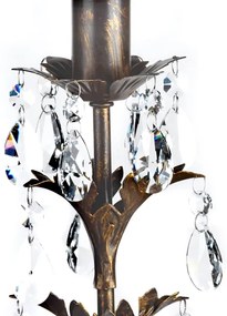 ONLI - Asztali lámpa TERESA 1xE14/6W/230V bronz