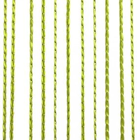 2 db zöld zsinórfüggöny 100 x 250 cm