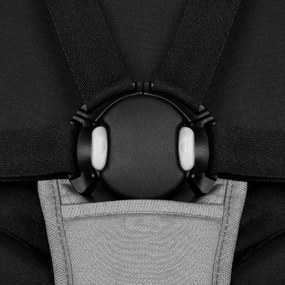 Lionelo - Babakocsi AZURA fekete/szürke