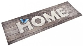 „Home” feliratú, mosható konyhai szőnyeg 45 x 150 cm