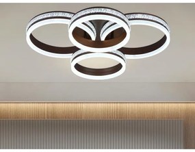 LED fényerőszabályozható felületre szerelhető csillár LED/150W/230V 3000-6500K + távirányító