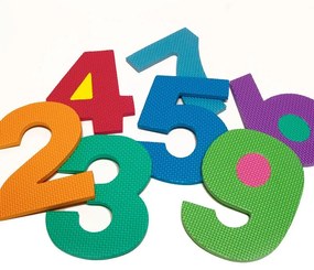 Spielwerk PUZZLE habszivacs játszószőnyeg gyerekeknek, 86 darab, többszínű