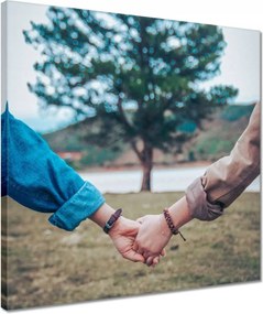 Vászonkép 40x40 Szerelem Érzés Párkapcsolat