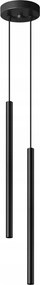 Sollux Lighting Függőlámpa fekete 2xG9 Pastelo 8W 15cm