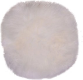 Lambskin báránybőr ülés, Krém Színű, Ø35 cm Méretű