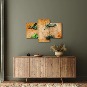 Kép - Gyógynövények (90x60 cm)