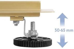 REA-G2562 - NEOX 70 cm lineáris lefolyó rozsdamentes acél/aranyszínű