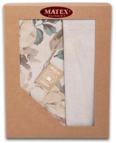 Rose pamut és len keverékből készült ágyneműhuzat, 220 x 200 cm, 2x 70 x 80 cm