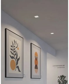 Eglo 900765 - LED RGBW Dimmelhető fügesztett mennyezeti lámpa CAROSSO-Z 4,7W/230V fehér